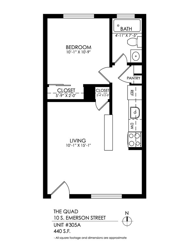 Floorplan - Quad on Emerson