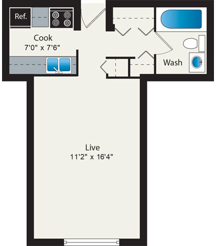 Floorplan - Reside on Pine Grove