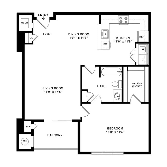Floorplan - The Elms at Shannon's Glen