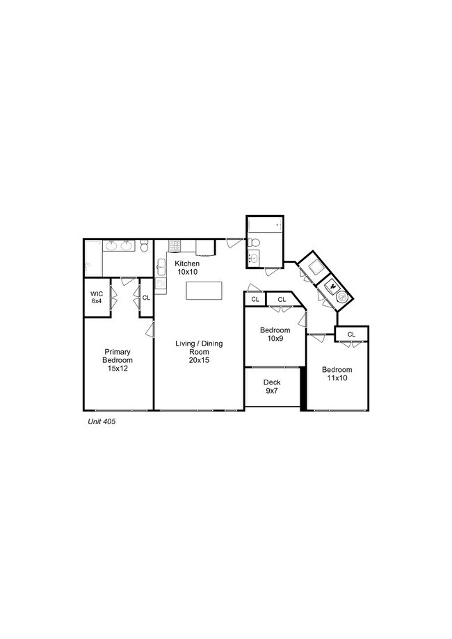 Floorplan - 3101 N Milwaukee Ave