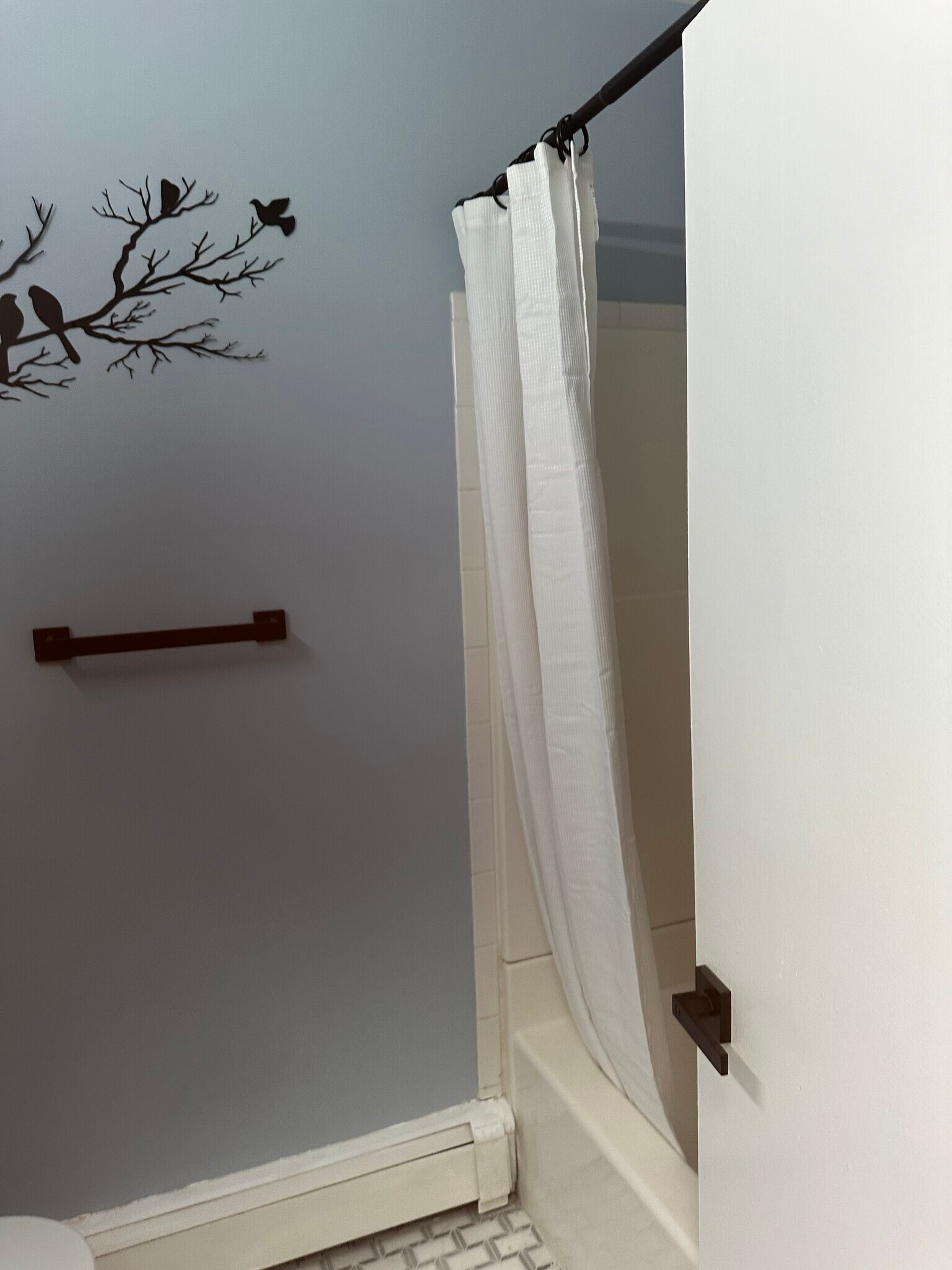Shower tub bathroom - 153 Burmont Rd