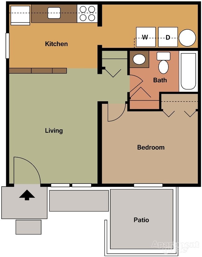 1br/1ba - Gentian Oaks