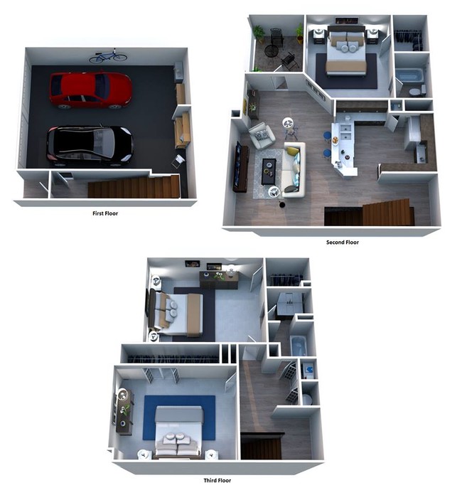 Floorplan - Windsor Castle - Townhomes