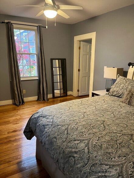 First floor has a bedroom off a small front hall. o - 11 Kellogg St