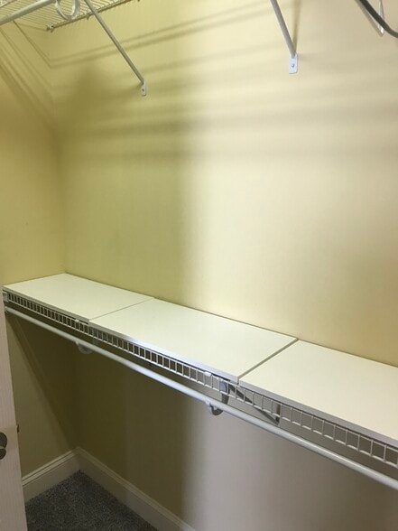 primary walk in closet with shelfs - 1931 Dante Ln