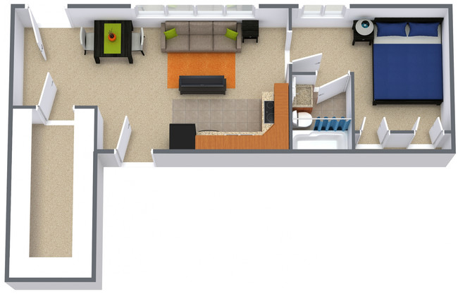 Floorplan - Prospect Hill Apartments