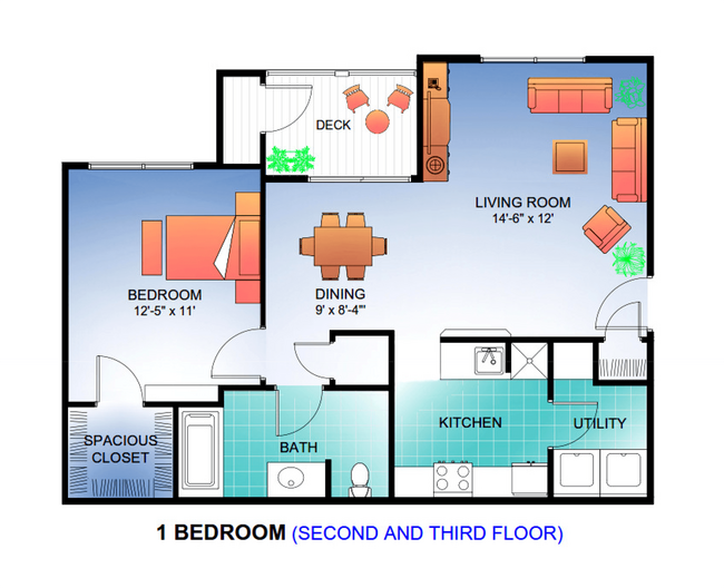 Floorplan - SoCo Park Apartment Homes