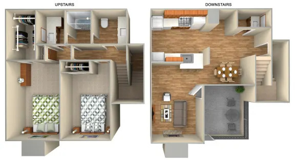 2-Bedroom - Sugar Tree Apartment Homes