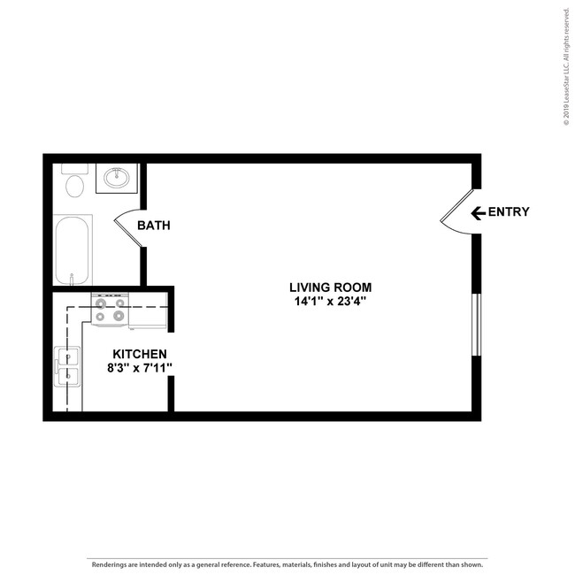 Floorplan - The Meadows Apartments