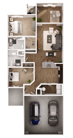 Isleworth 4 Rearload - The Residences at Woodside