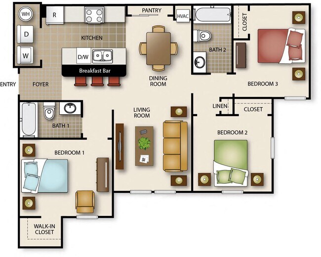 Floorplan - Goldenrod Pointe