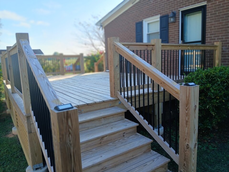 new deck - 4008 Lebanon Rd