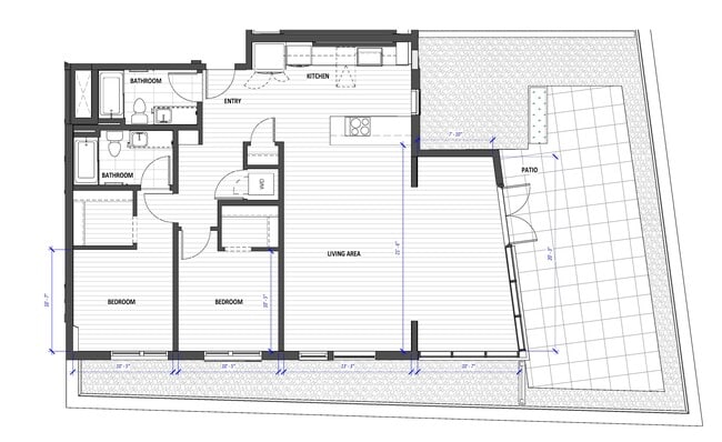 Floorplan - Hyas Point Apartments