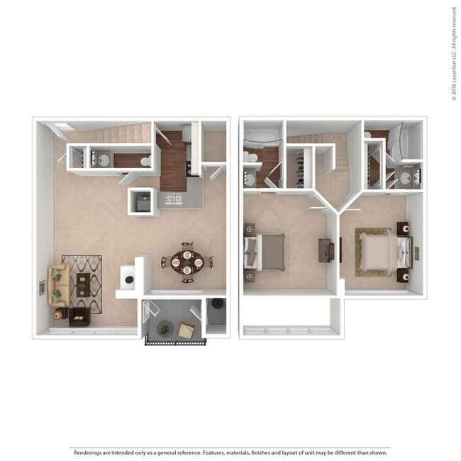 Floorplan - Branch Creek Apartments
