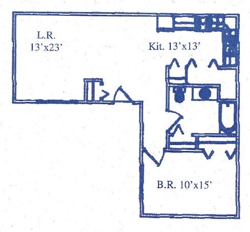 One Bedroom Apartment for 55+ - Foster Court Apartments