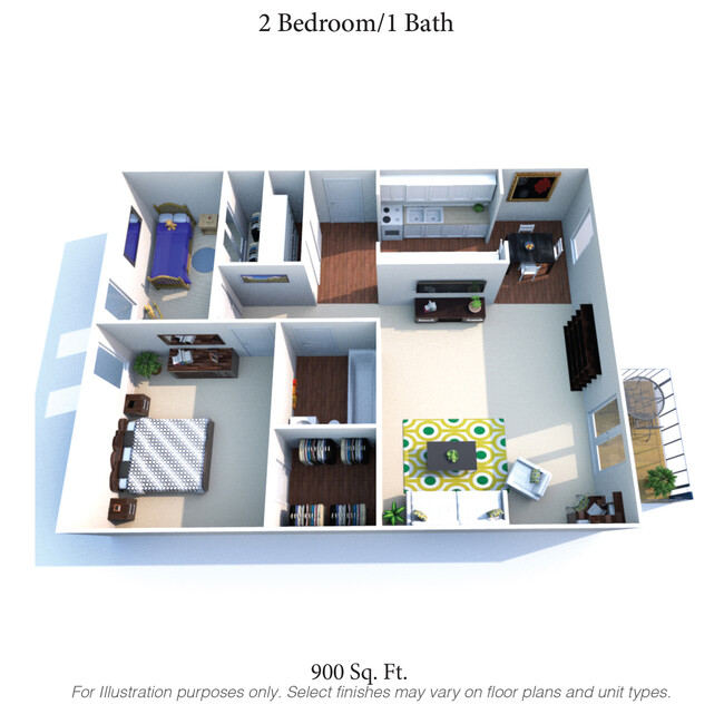 Floorplan - Timber Ridge Apartments