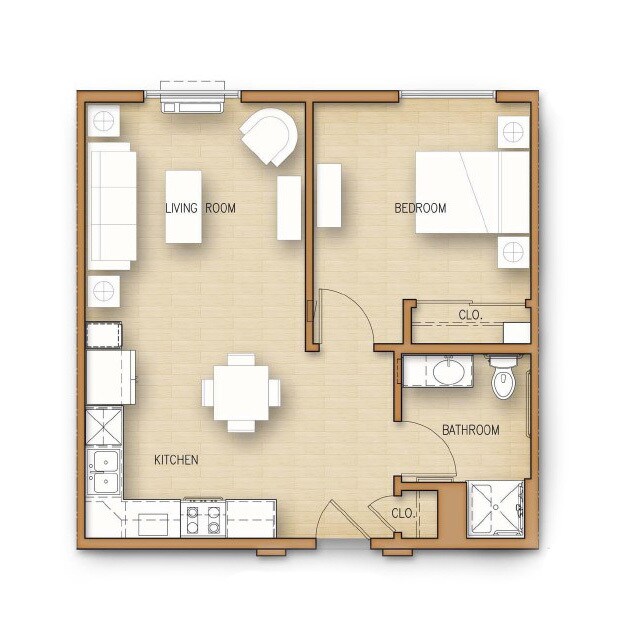 Floorplan - Robinson Place - A Senior Community
