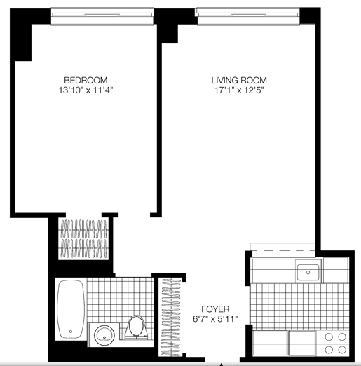 1BR/1BA - 345 East 94th Street