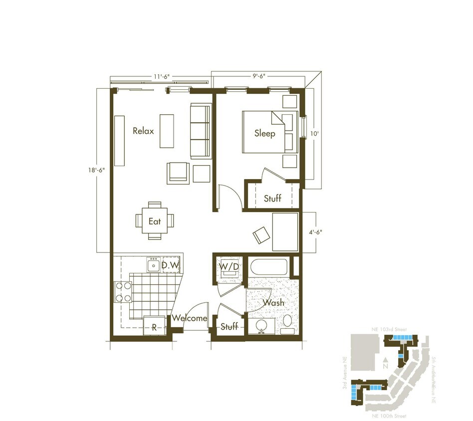 Thornton Place - 337 NE 103rd St Seattle WA 98125 | Apartment Finder