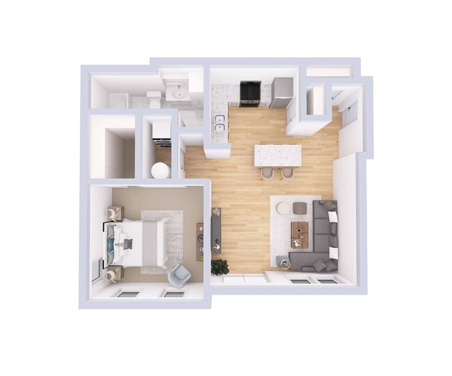 Floorplan - Monmouth Row Apartments