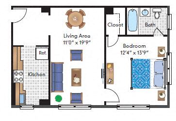 Floorplan - The Shelburne Apartments