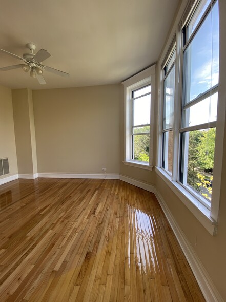 View of living from front bedroom - 1243 N Campbell Ave