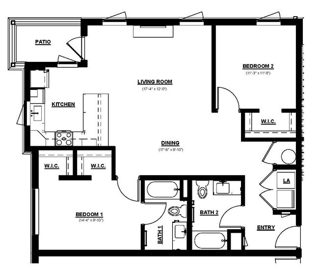 Floorplan - Solace at Ballpark Village