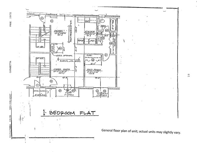 Floorplan - Parkside Apartments