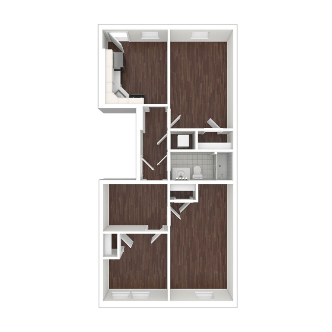 Floorplan - Clearway Apartments