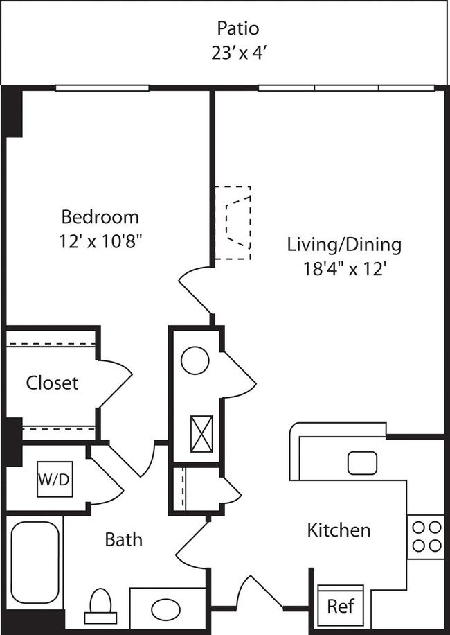 Floorplan - The Reserve at Clarendon Centre