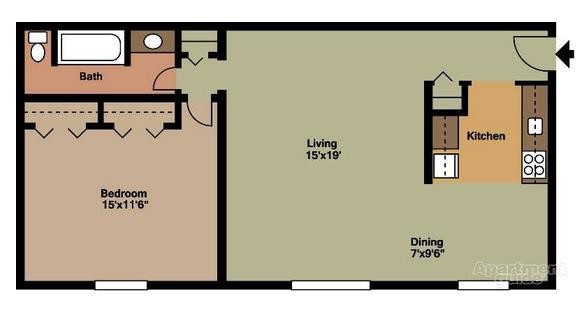 Floorplan - Royal Apartments