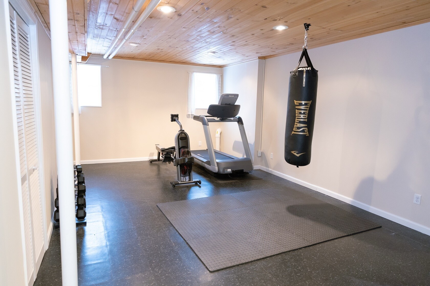 Basement Gym - 83 Whitetail Dr