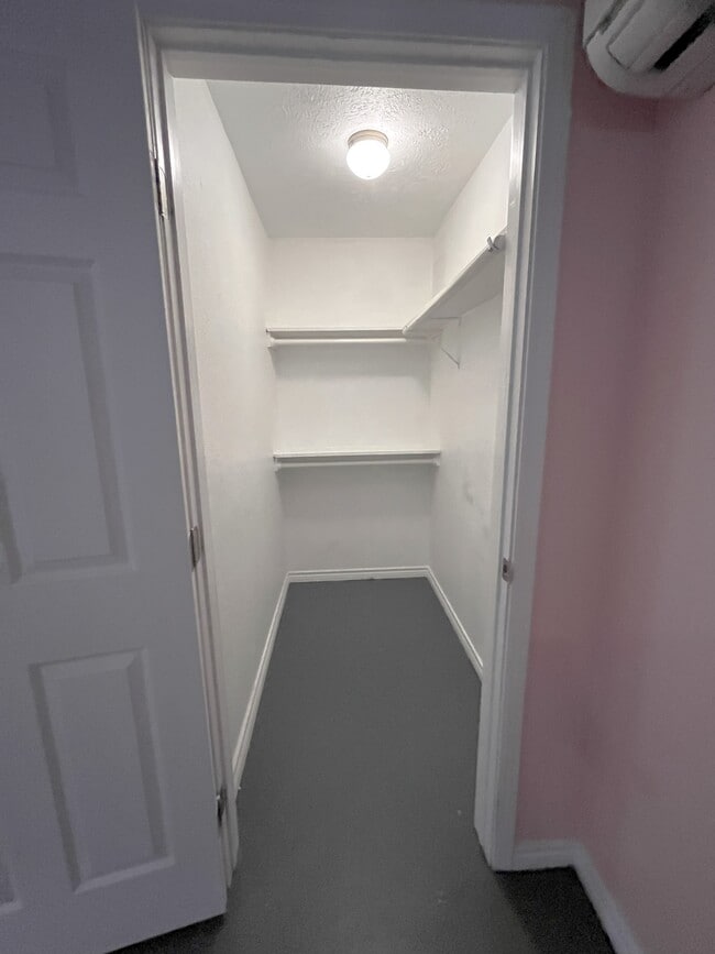Walk-in closet in bedroom - 1127 Walling St