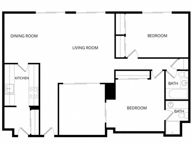 Floorplan - Capitol Towers