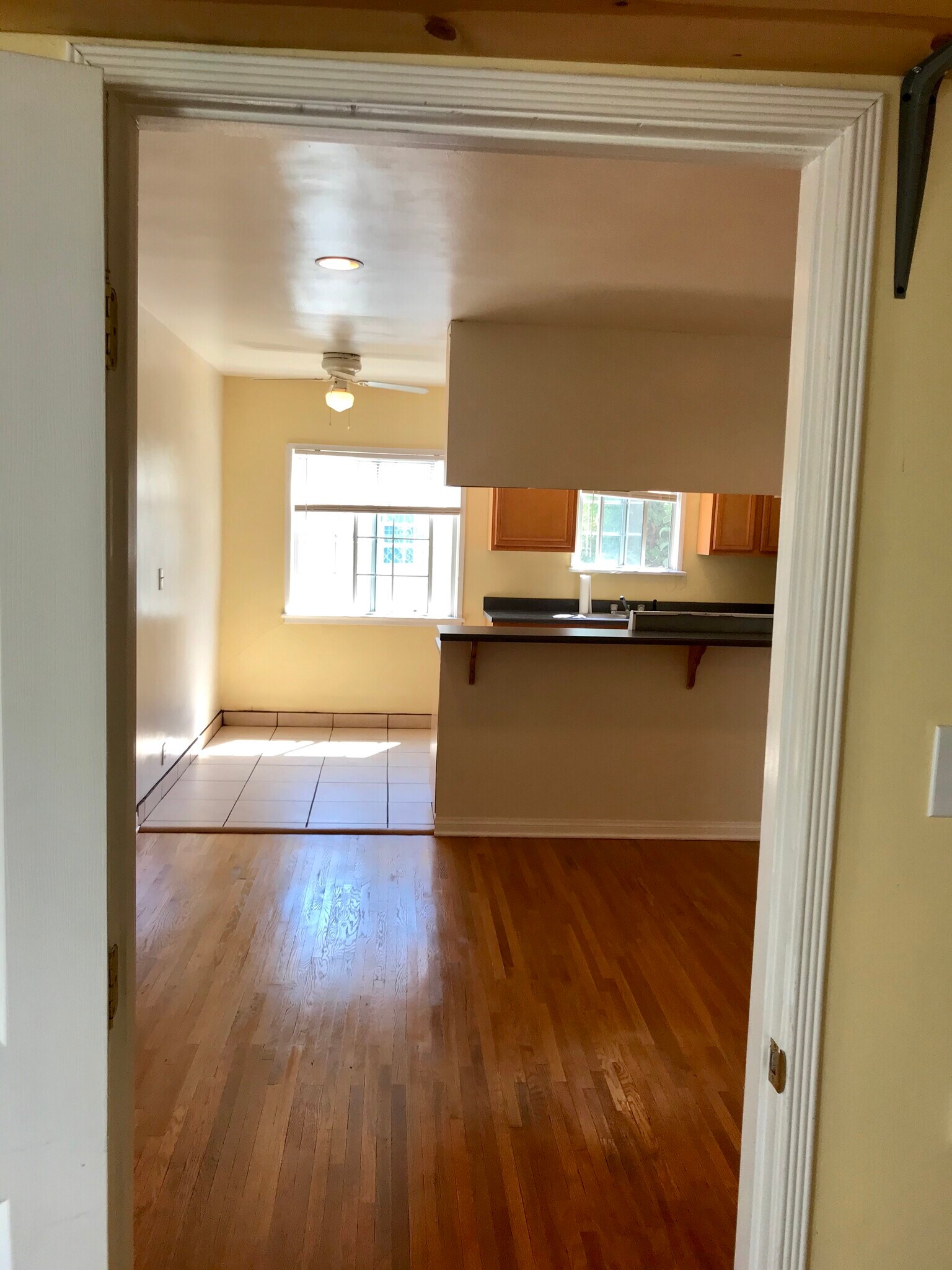 Looking into Kitchen Nook From Living Room - 5362 Monroe St