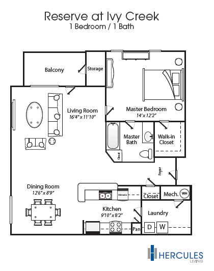 Floorplan - Reserve at Ivy Creek