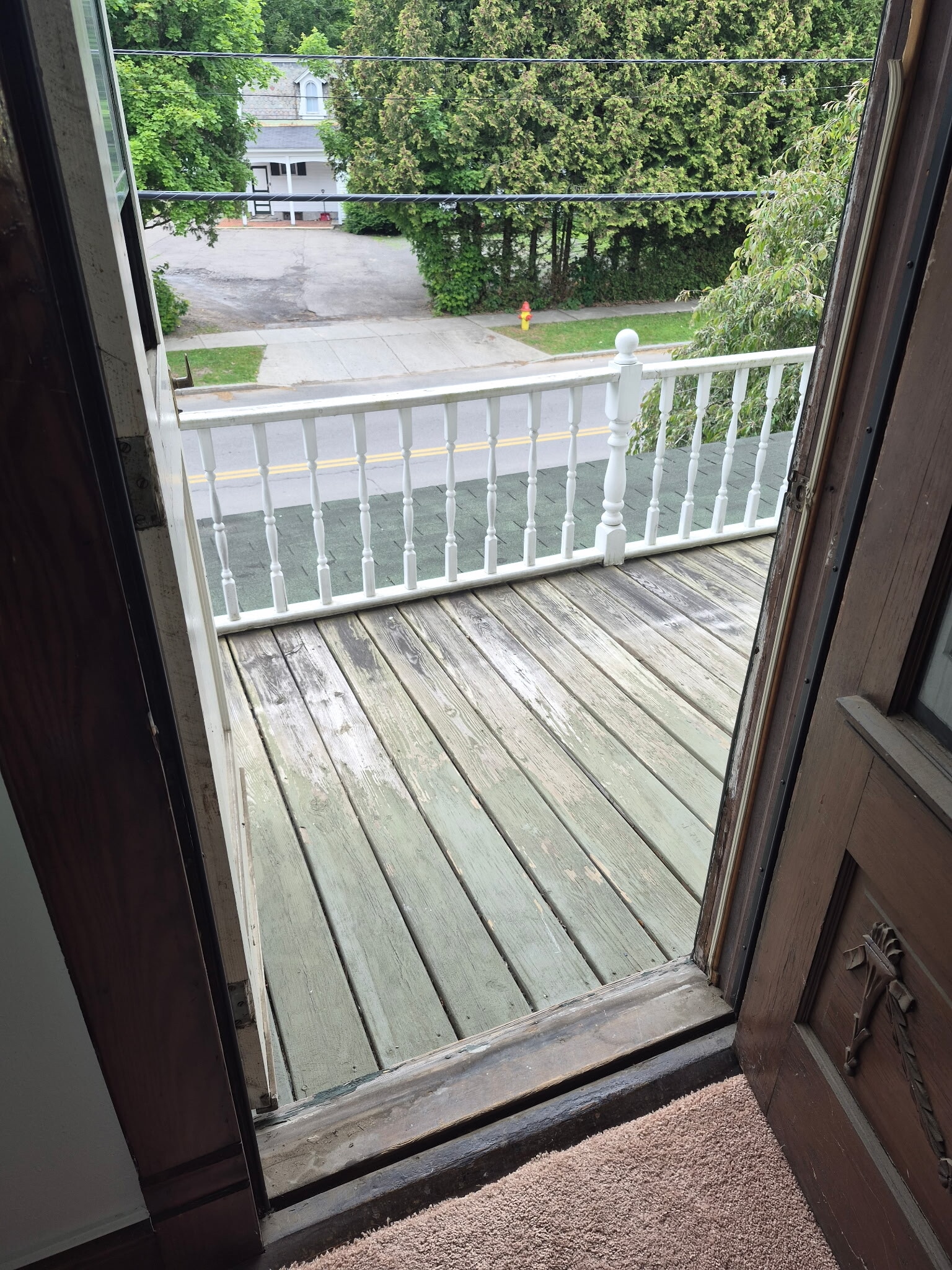 Porch (upstairs) - 13 Owego St