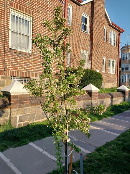 Side View of the corner property - 115 W Sidney Ave