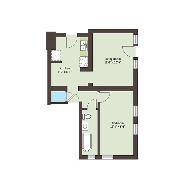 Floorplan - 5528 S. Cornell Avenue