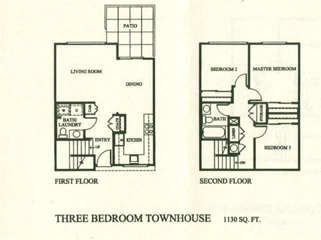 Floorplan - Delta Village Apartments