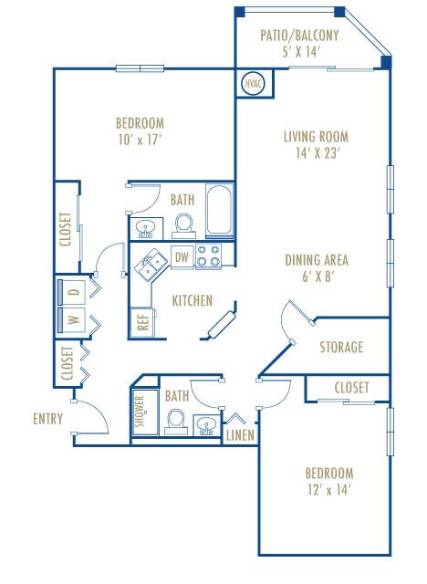 Floorplan - Fountain Place