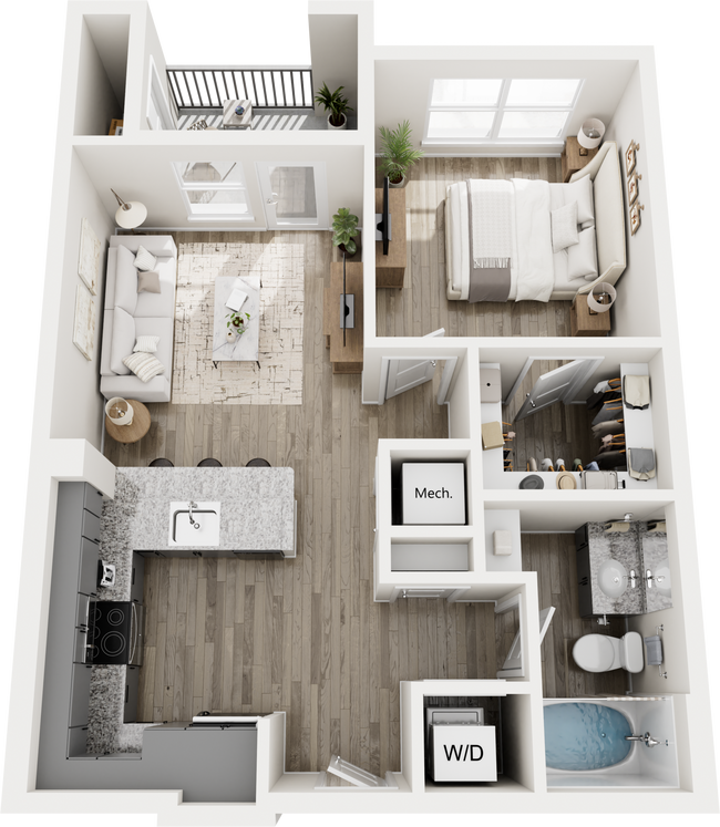 Floorplan - Sunstone Apartments