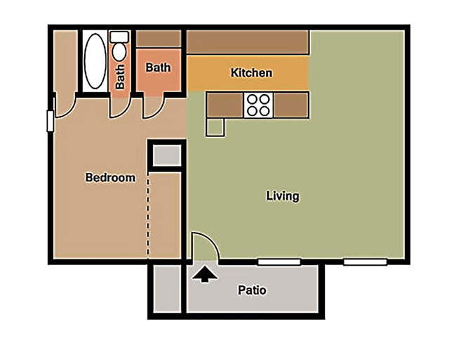 Floorplan - Norte Villas Apartments