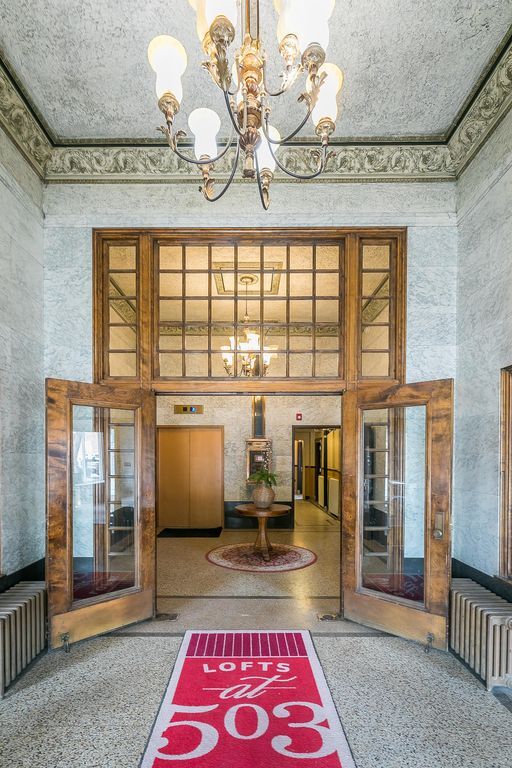 Front Entrance and elevator - 503 1st Ave N