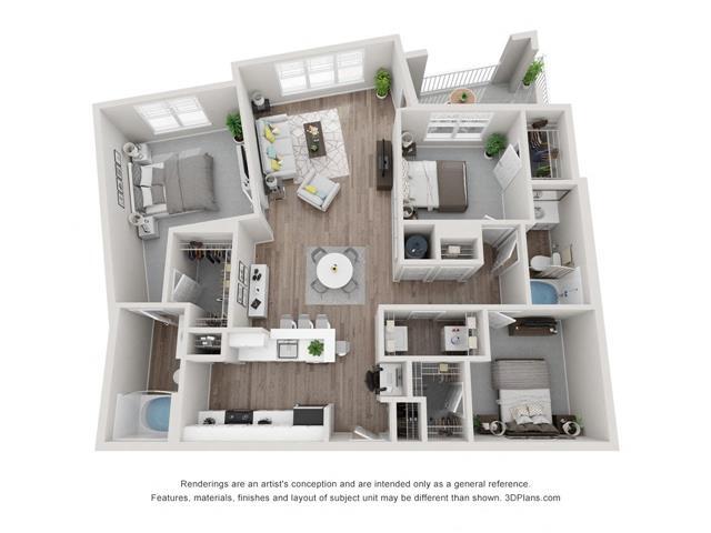 Floorplan - Vue at Embry Hills