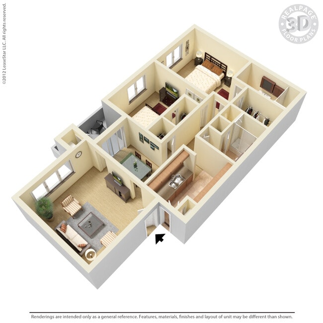 Floorplan - Windbury Apartments