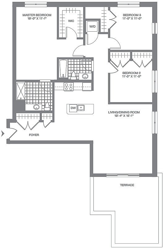Floorplan - Harlow