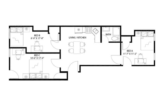 Building Photo - Room in Shared 3 bed/1 bath home