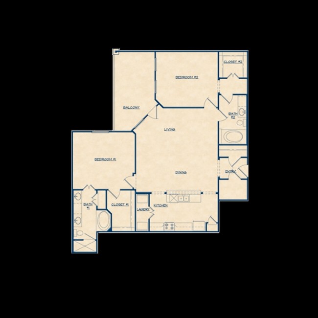 Floorplan - Bell Tower Flats