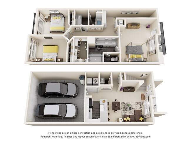 Floorplan - Desert Heights at Green Valley